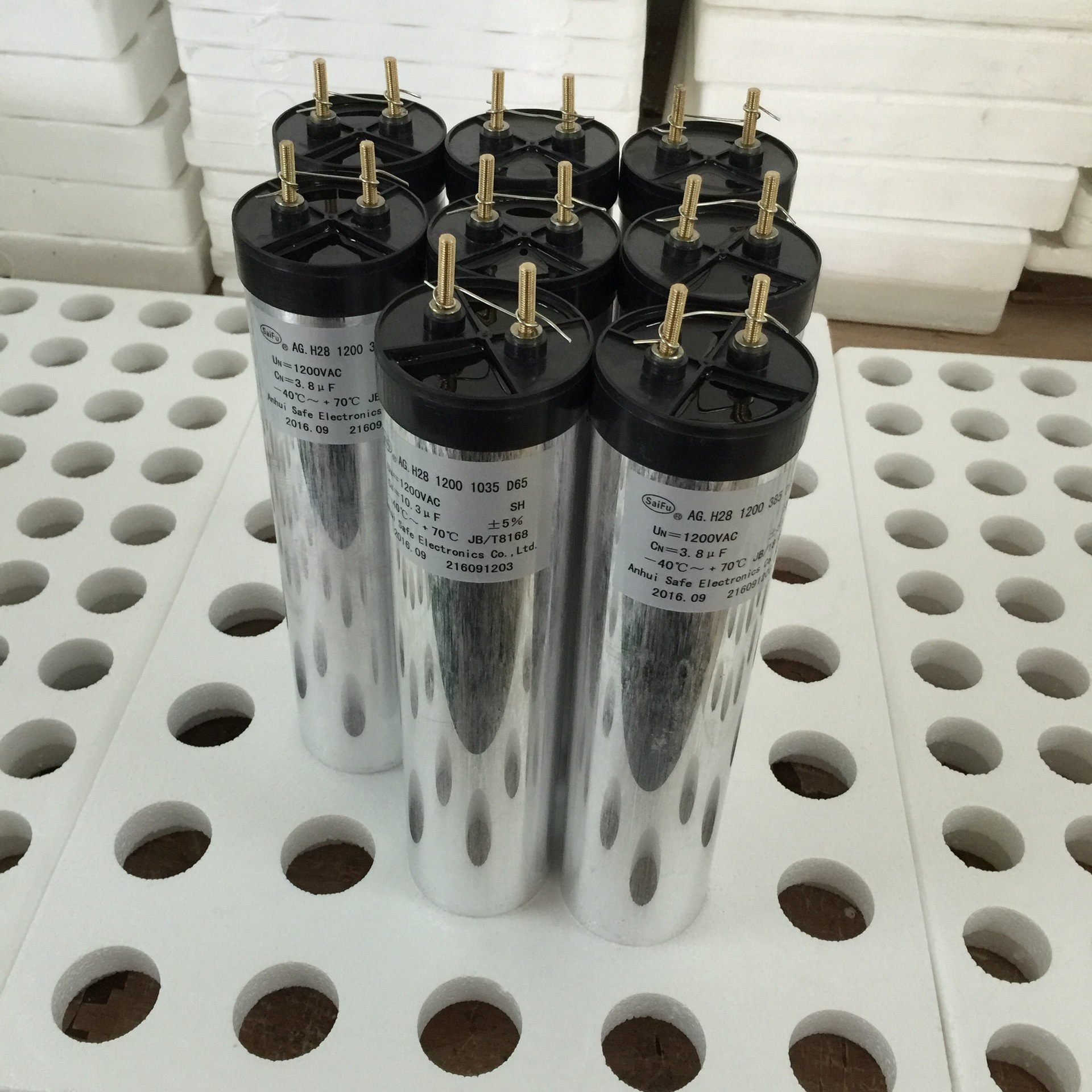 1200vac dry capacitors Anhui Safe Electronics Co.,LTD.