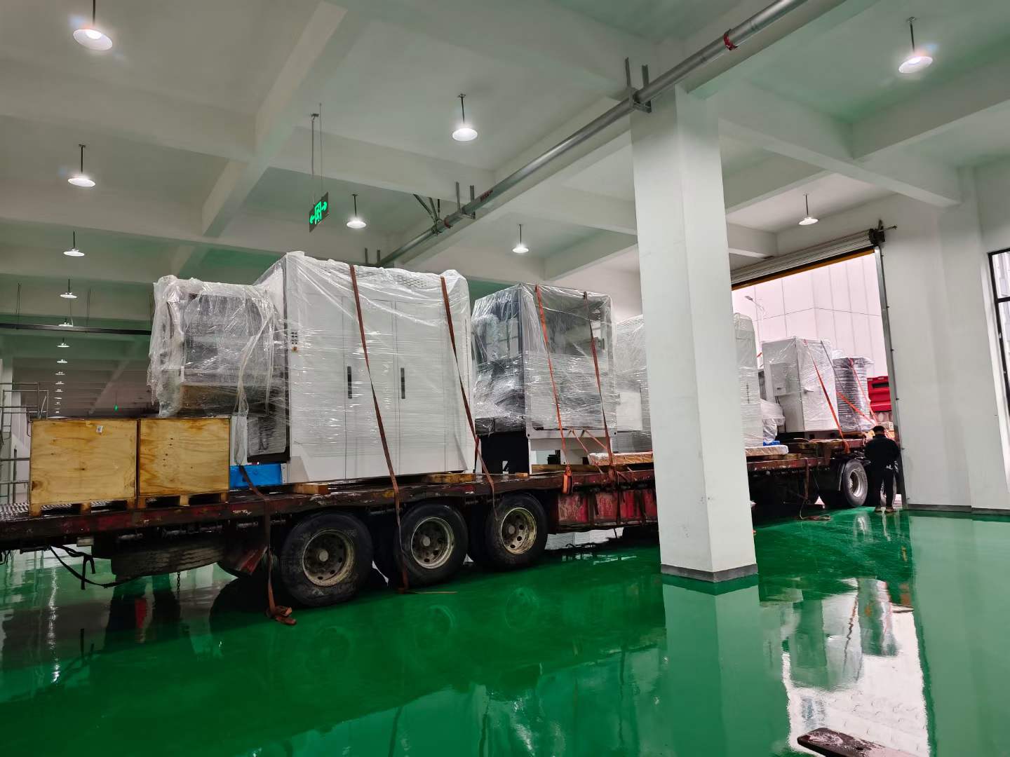 The ninth coating machine