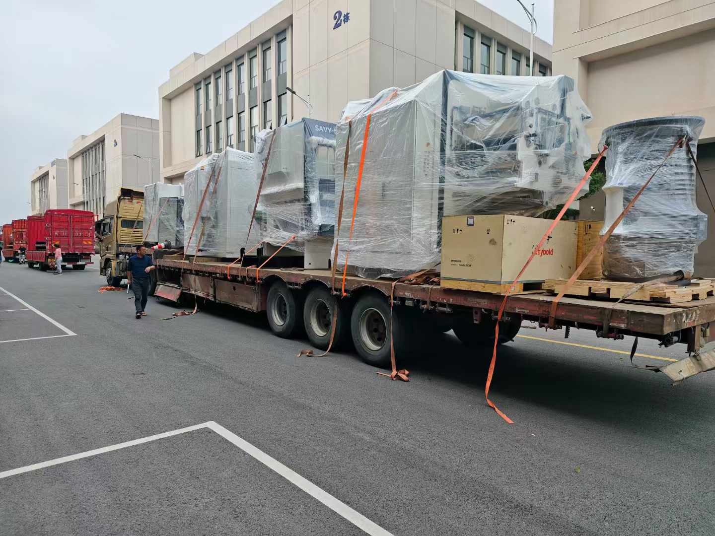 The 13th and 14th coating machines arrive