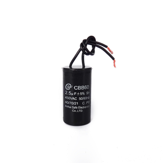 CBB60(ac capacitor)-450VAC-2.5uf