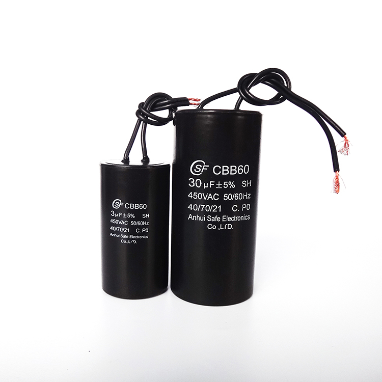 CBB60(ac capacitor)-450VAC-3uf