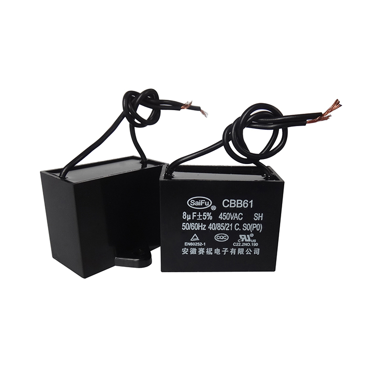 CBB61(ac capacitor)-450VAC-8uf