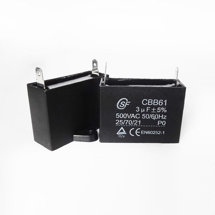CBB61(ac capacitor)-500VAC-3uf